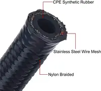 3M AN6/AN8/AN10 CPE Oil Fuel Fittings Hose End Adapter Kit - 0, 45, 90, 180 Degree - Image 4