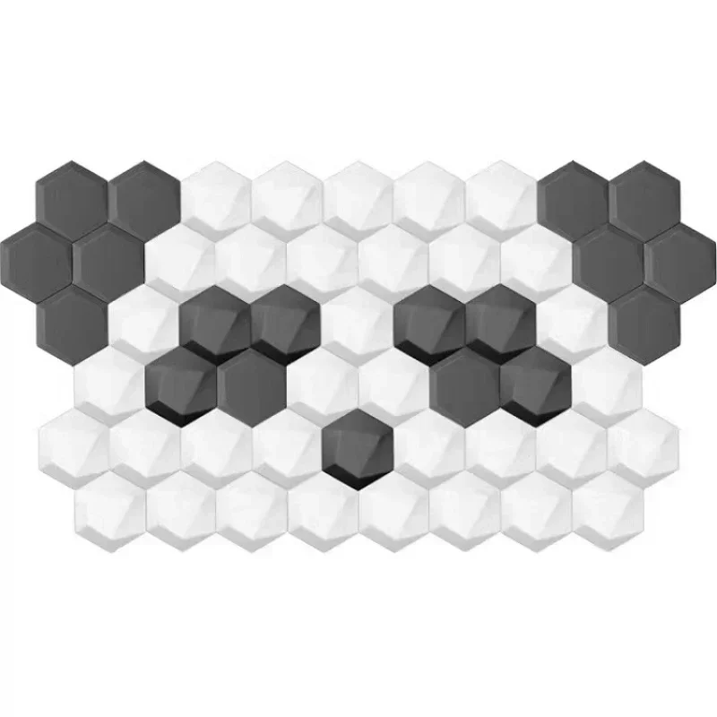 Anticollision Hexagonal Bed Headboard Sticker