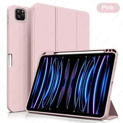 Elegant Soft Slim PU Cover - iPad 11th A16 11 (Pink)