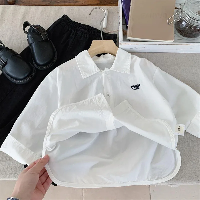 Boys Fish Stripe Shirt 6