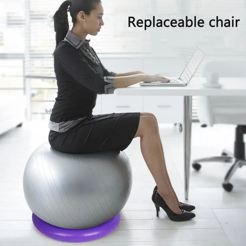 Description Picture 5 of itemGym Yoga Ball Base Non-slip Explosion-proof PVC Pilates Round Exercise Thicken Stable Balance Fixed Ring For 45-75cm Yoga Ball
