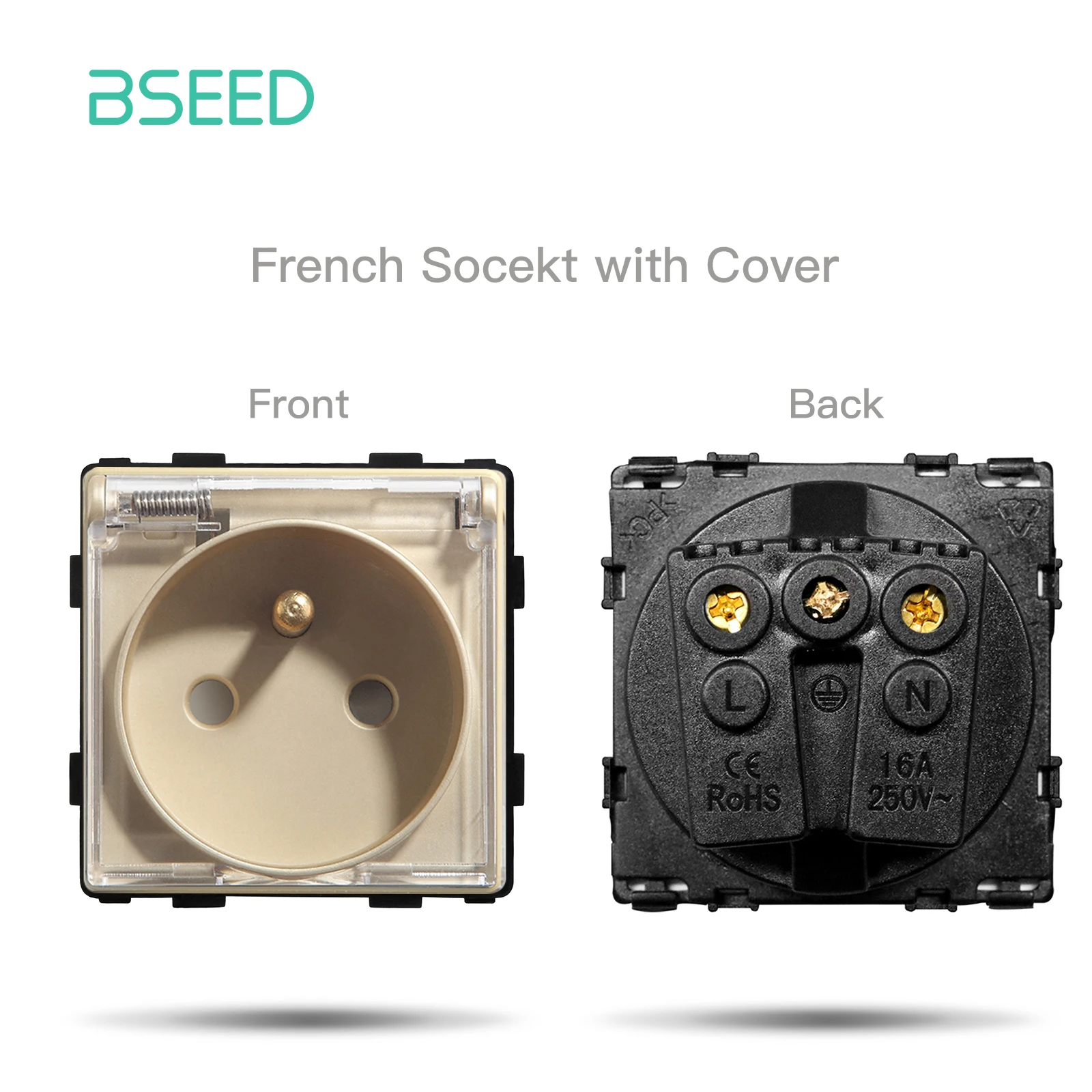 French Cover Socket