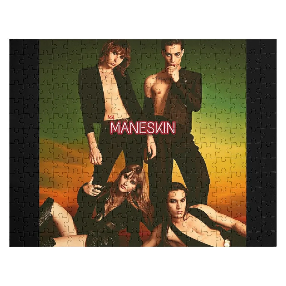 

Maneskin rainbow pride MneskinJigsaw Puzzle Custom Gifts Christmas Toys
