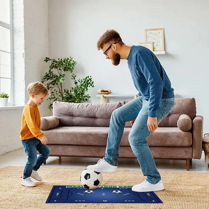Football Footstep Training Mat Silent Absorption Anti-Skid Soccer Footwork Training Mat Soccer Train For Equipment