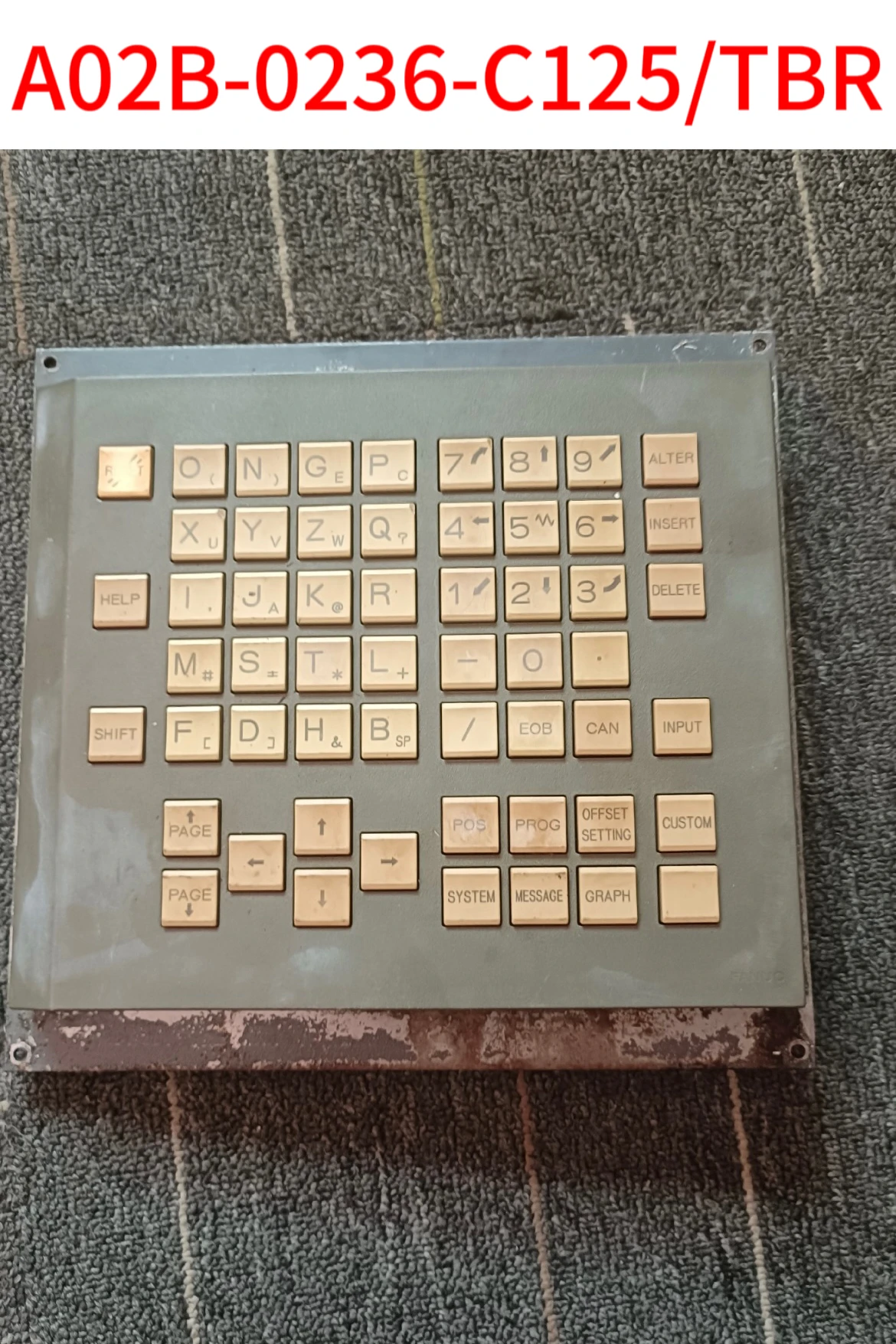 

Second-hand A02B-0236-C125/TBR test ok