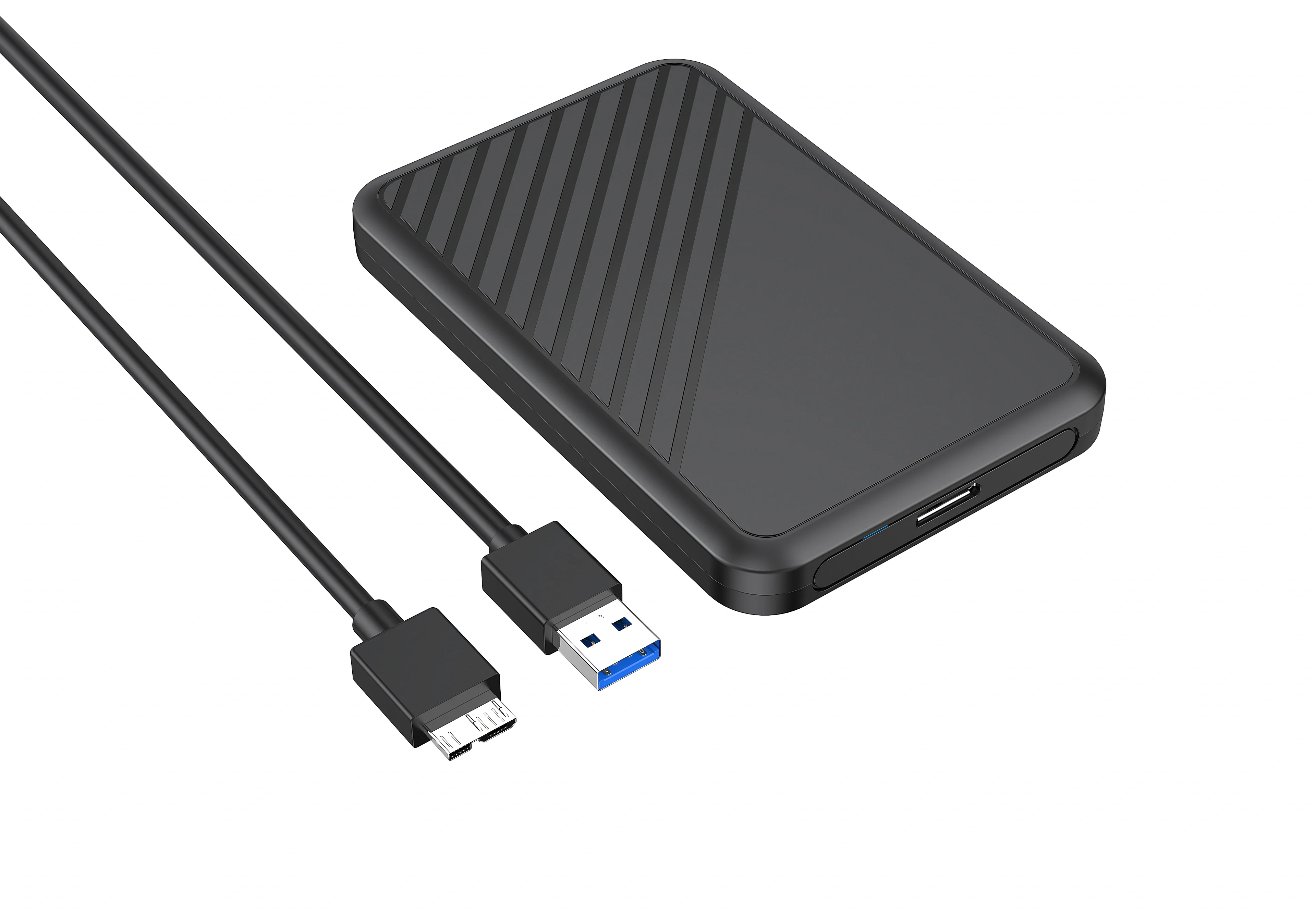 Sale External Hard Drive Housing 2.5" With USB 3.0/3.1 For PC Laptop Support Up to 6TB, Fits 7mm/9.5mm SATA SSD/HDD