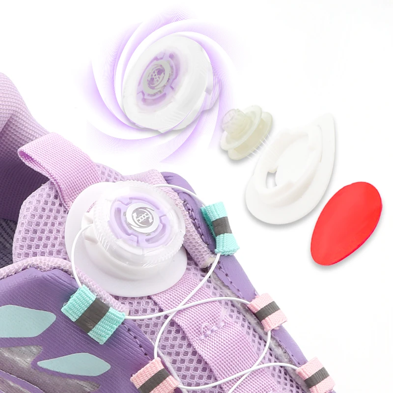 

1Pair Automatic Shoelaces Without Ties Swivel Buckle Lace For Sneaker Quick Release Adjustable Kids Adult Sport Shoes Accessorie