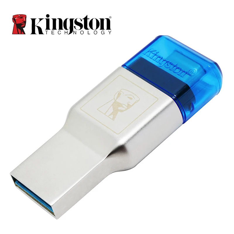 Kingston Micro SD Card Reader USB Type C A Dual Port