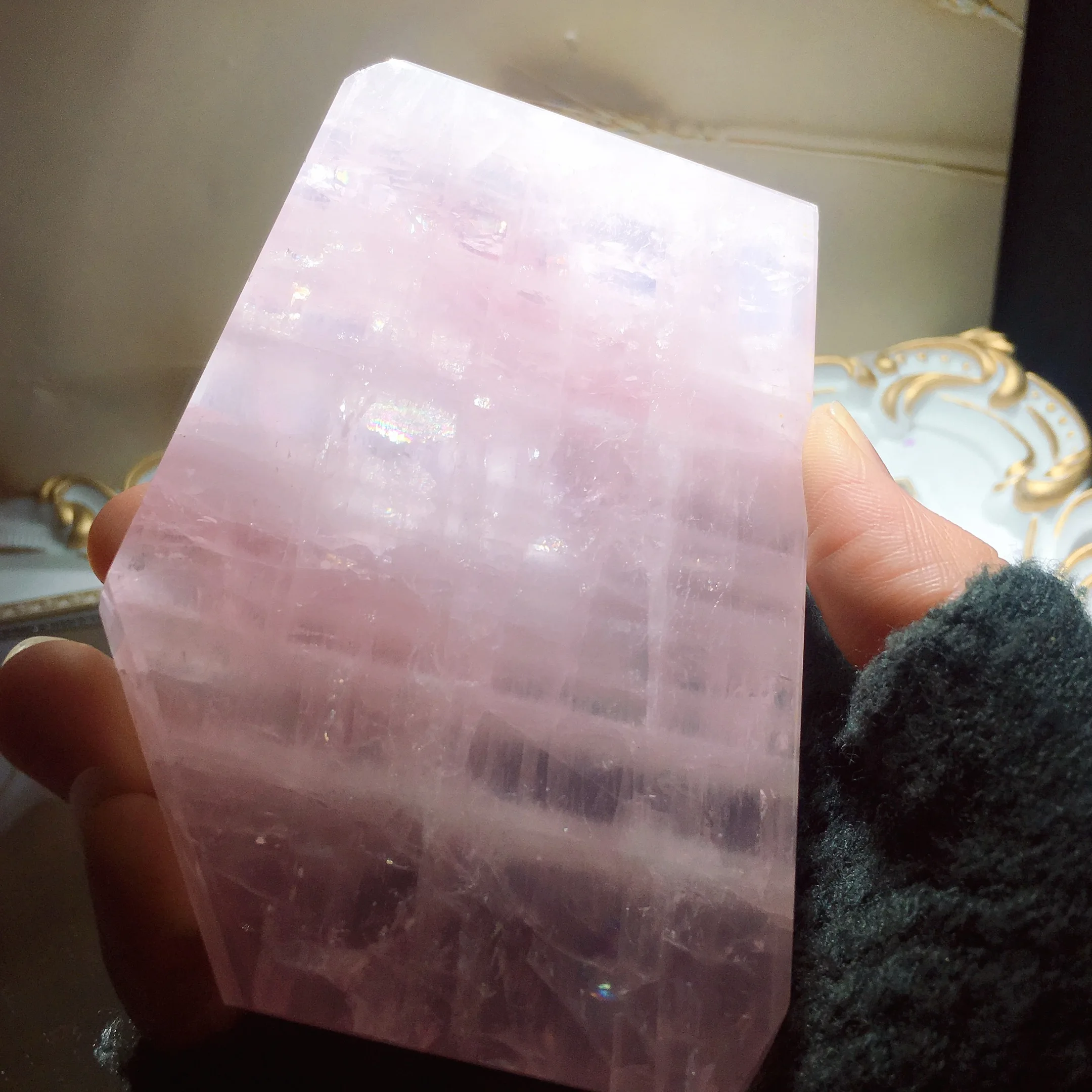 Rose Quartz Slice 2520
