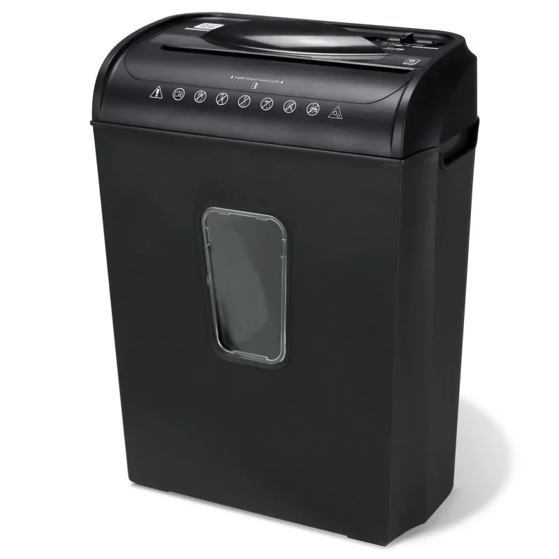 

Pen Gear 6-Sheet Crosscut, Paper/Credit Card Shredder, 11.5L x 6.5W x 16H in.