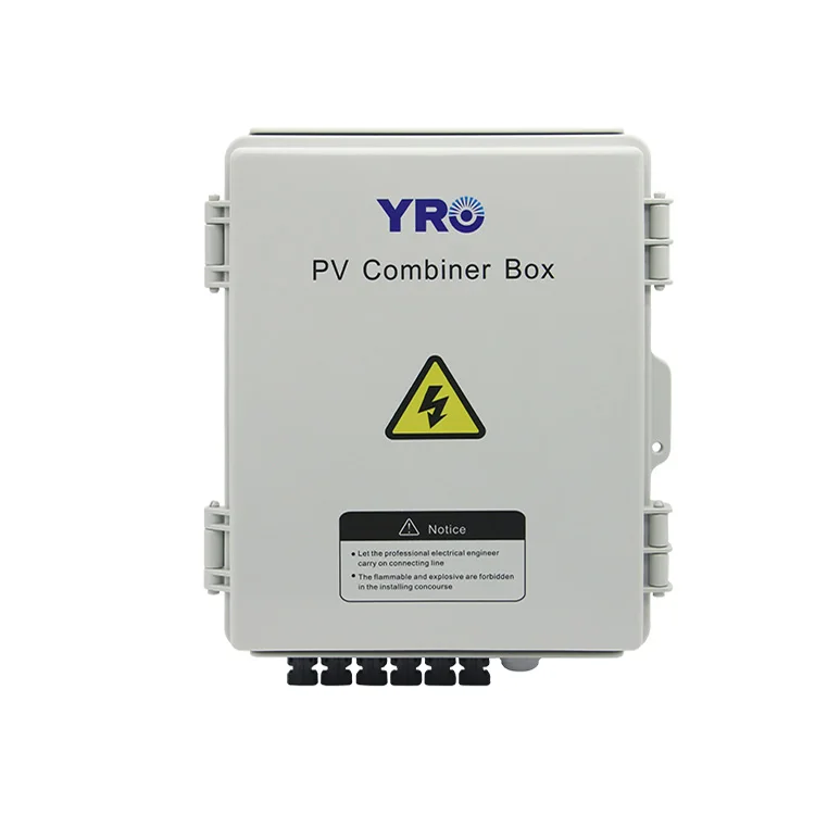 Impermeabile Ip6 Pv/1 Input 1 Output 1000V 4 Strings 15A Abs Solar Pv Array Combiner Box Panel Con Interruttore Cc