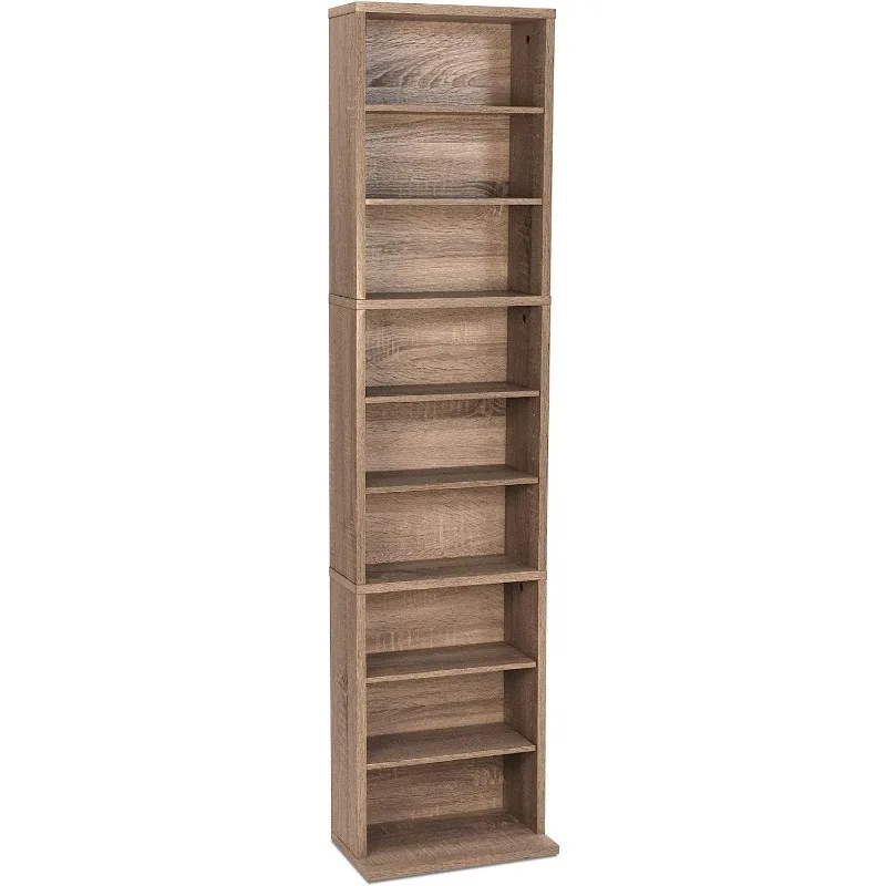 

Atlantic Herrin Media Storage Cabinet – Protects & Organizes Prized Music, Movie, Video Games or Memorabilia Collections