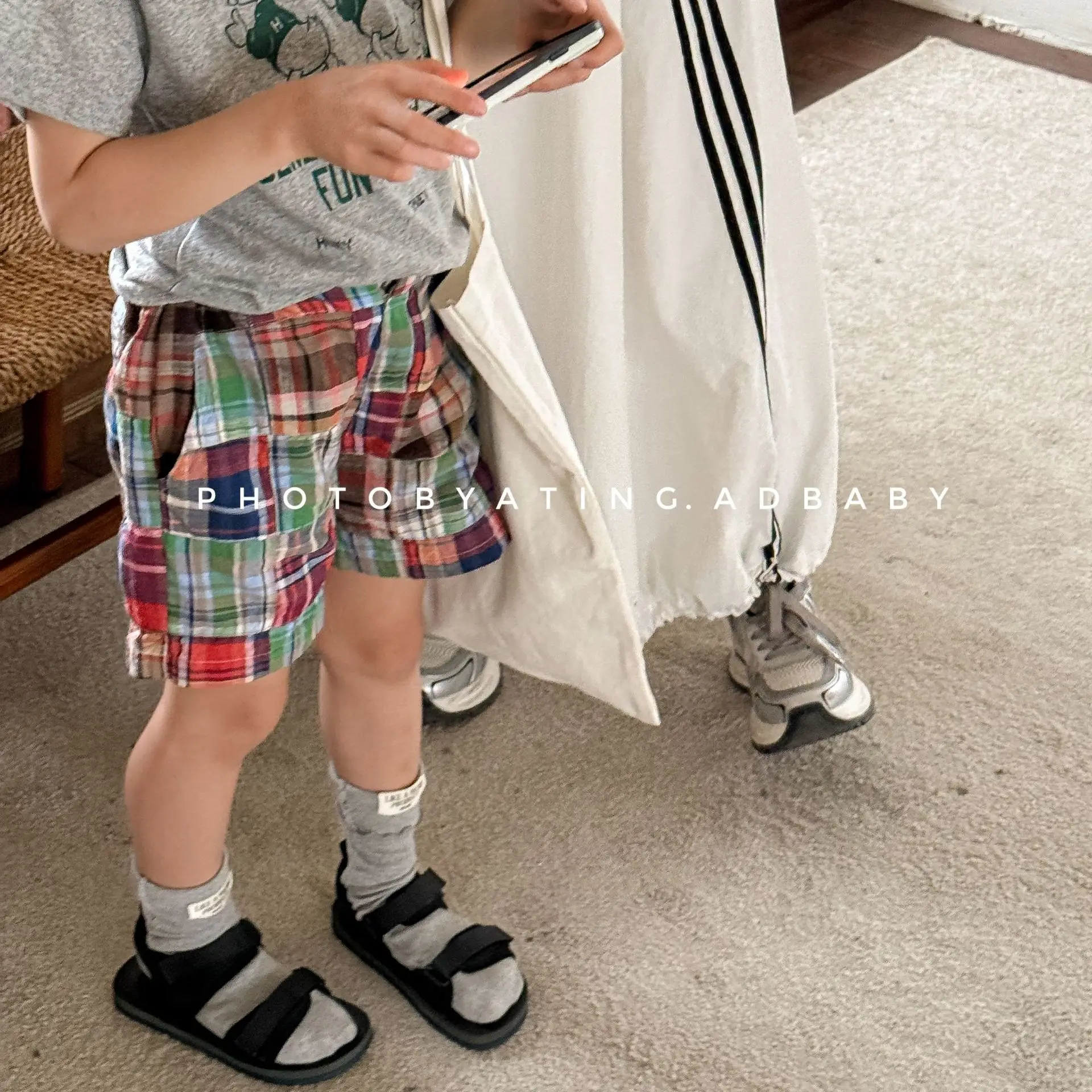 6121 Children's Clothes Summer New Fashionable Stitching Shorts 1-7Year Girls and Boys Pants