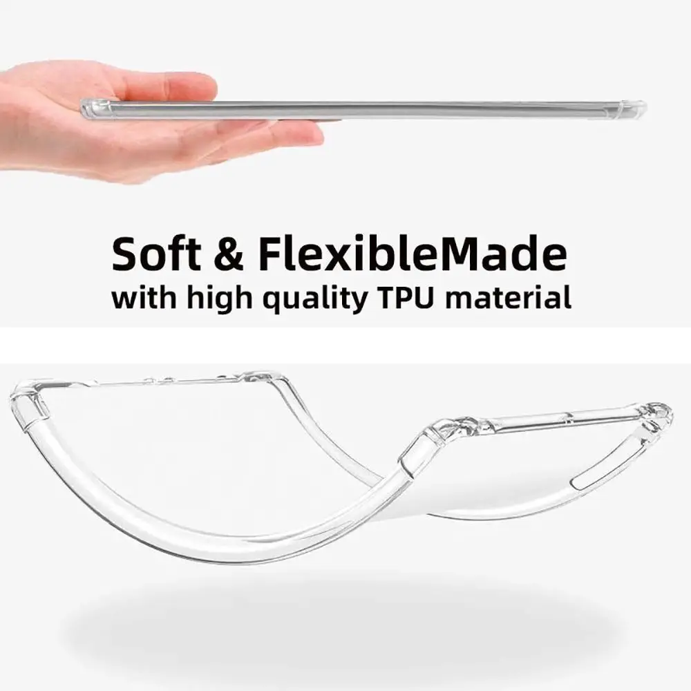 Transparent eReader Case PocketBook 616/617/618/628/632/633/629/634/700/InkPad 4//InkPad Color 2/3 TPU Protective Cover