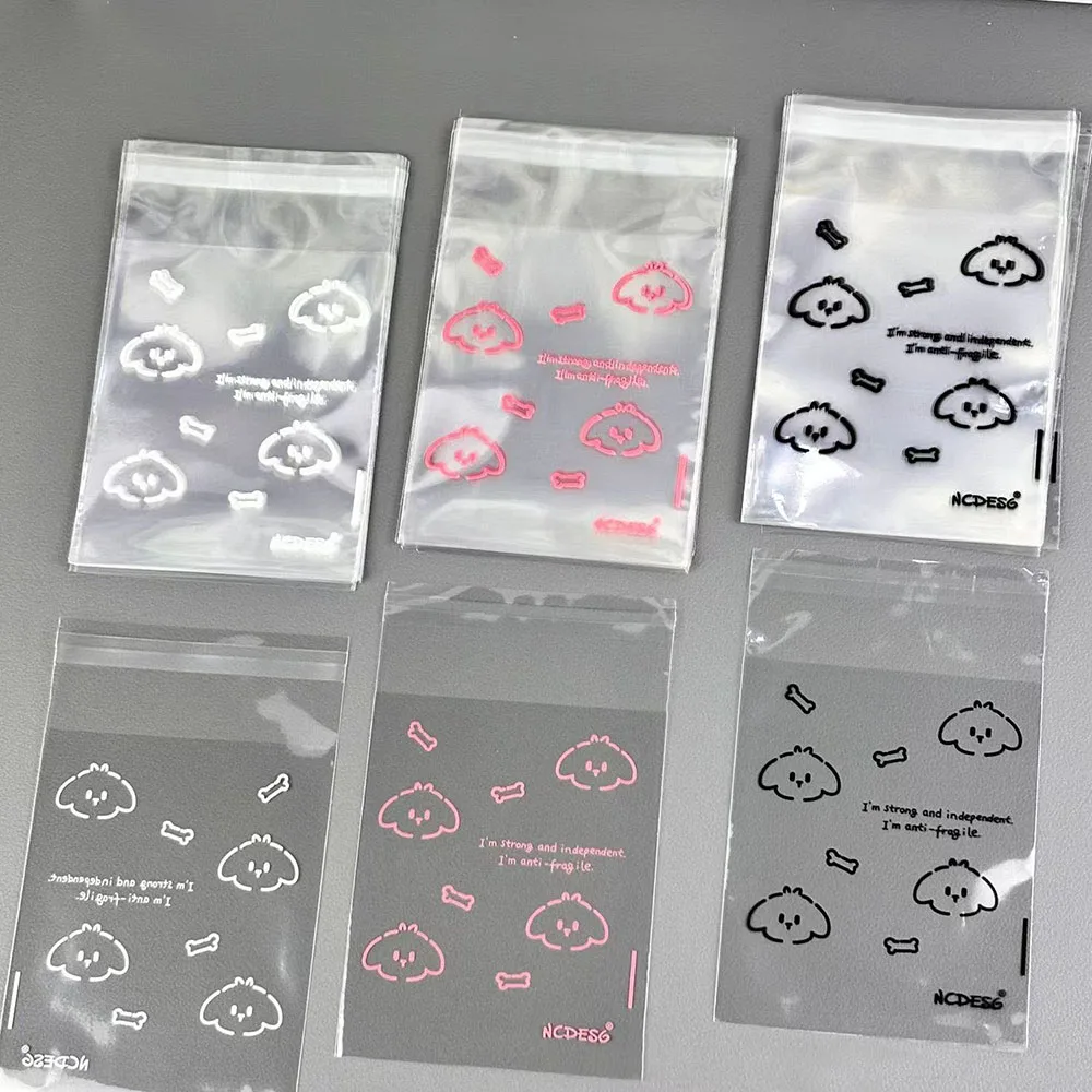 photo card holder card protector idol card protector self sealing opp bag 50Pcs self-adhesive opp bag for gift packaging