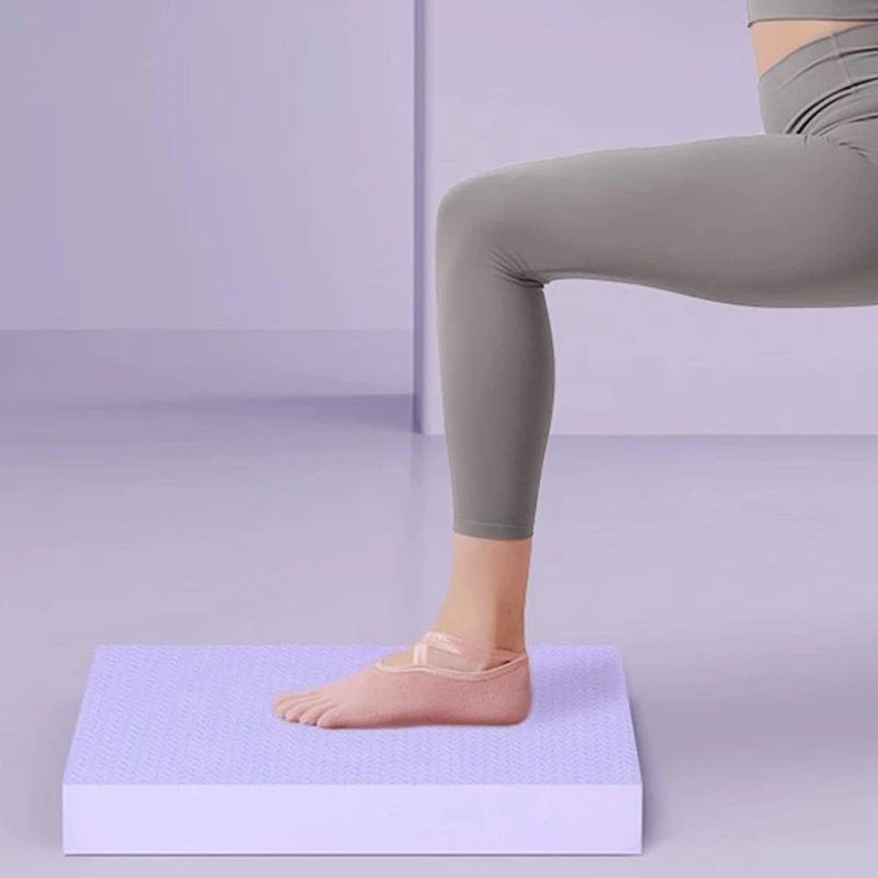 Soft Balance Pad TPE Yoga Mat Foam Exercise Pad Thick Balance Cushion Fitness Yoga Pilates Balance Board for Physical Therapy 5