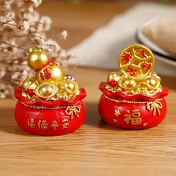 Chinese Citrine Money Tree God Feng Shui Fa Cai Lucky Fortune Miniature New Year Home Decorating Desktop Car Cabinet Ornaments
