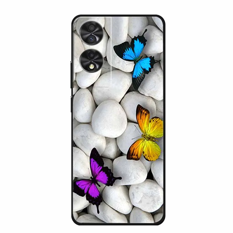 Animal Cartoon TPU Soft Silicone Phone Case Cover with Wolf Design