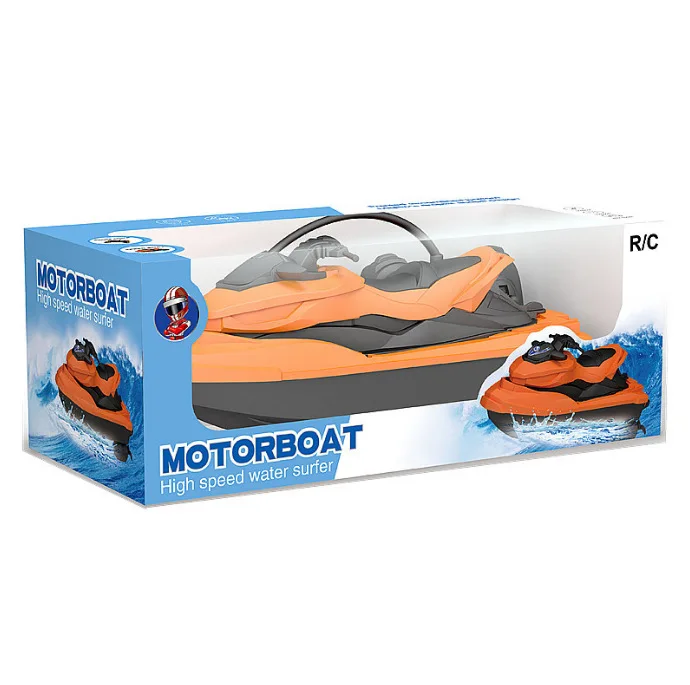 New Four-way Remote Control Motorcycle Speedboat Electric Racing Remote Control Boat 2.4G Children's Toy Boat ForeignTrade Gift 5