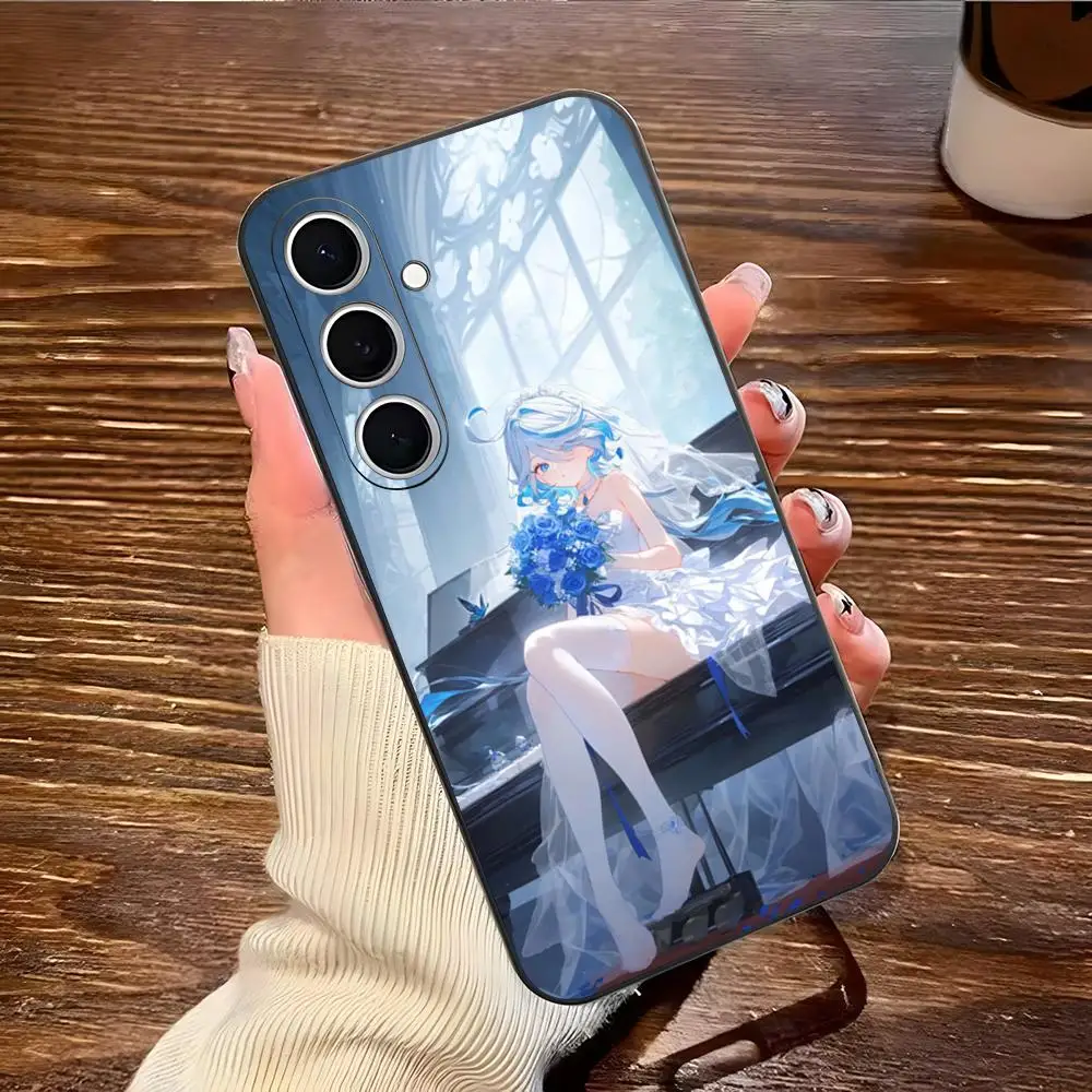 Genshin Impact Furina Silicon Phone Case