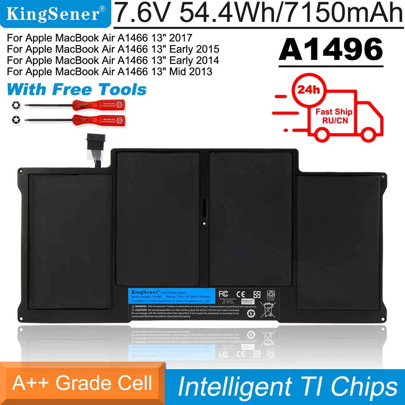 Batterie Macbook Air 13 2012-2013-2014-2015