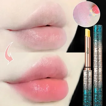 복숭아 색상 변화 립스틱, 보습 립스틱, 지속적인 영양 립밤, 입술 개선, 각질 개선, 입술 관리