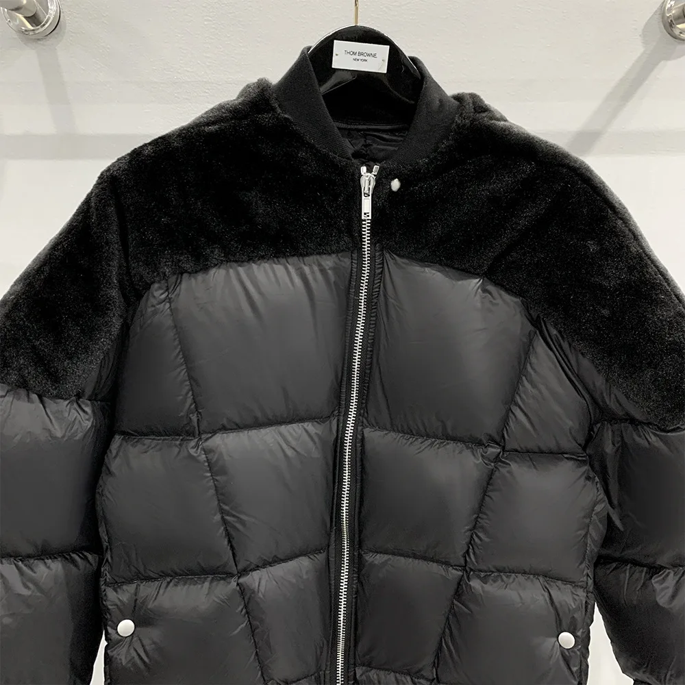 Owen Seak Men Down Coats Jackets Gothic High Street Women Clothing Trench Oversized Winter Dust Windbreaker Black Snow Jackets