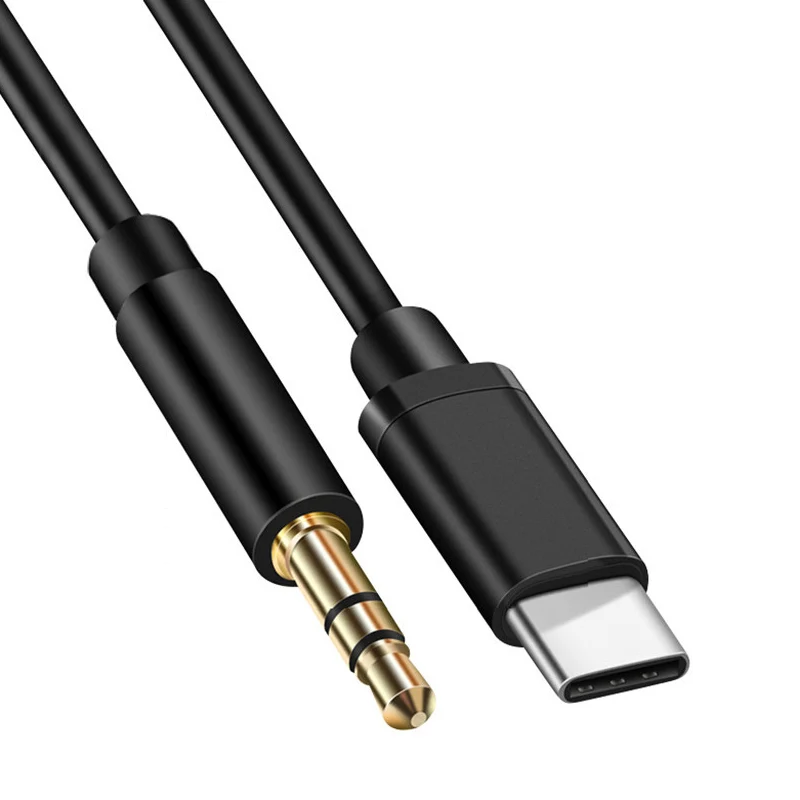Typ C auf 3,5 MM Konverter Auto Audio Kabel Splitter USB C zu AUX Verlängern Draht für Huawei Xiaomi Telefon verbinden Kopfhörer Lautsprecher – Detail 5