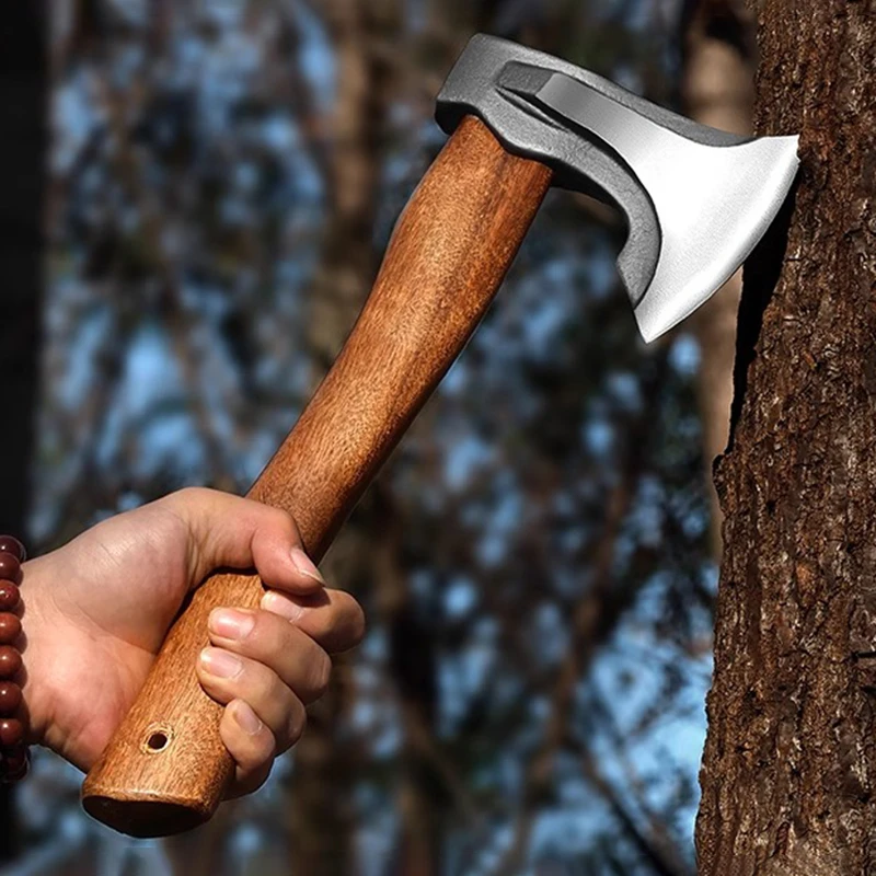 Outdoors Hand Axe Tactical Survival Ax Professional Hatchet for Firewood Multifunctional Axe for Cutting Wood Camping Supplies 2