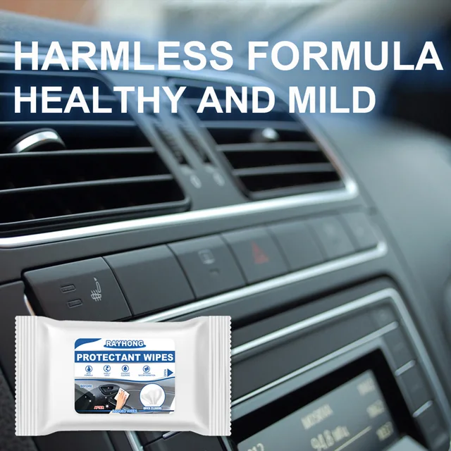 Car Wet Wipes Cleaning Windshield Glass Leather Maintenance Wet Wipes For  Car Interior Seat Dashboard Cleaning Care Wipes 10Pcs - AliExpress