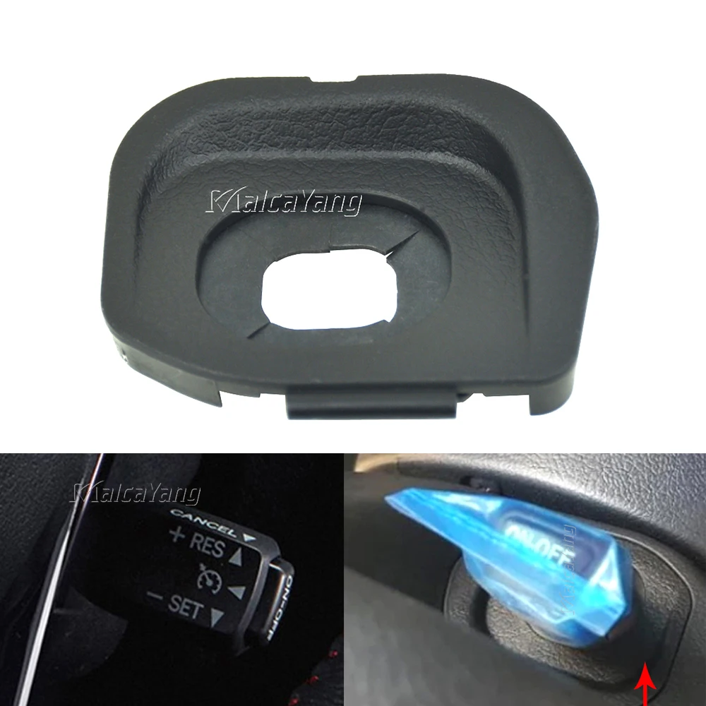 

Hight Quality Steering wheel Cruise Control Switch Handle Cover FOR TOYOTA FORTUNER HILUX 2015- 45186-0K120-C0