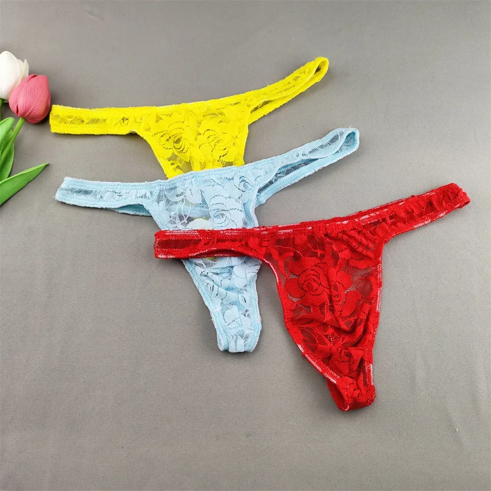 String / G-String Pour Homme En Dentelle - Modèle élégant Confortable - Neuf Avec étiquettes