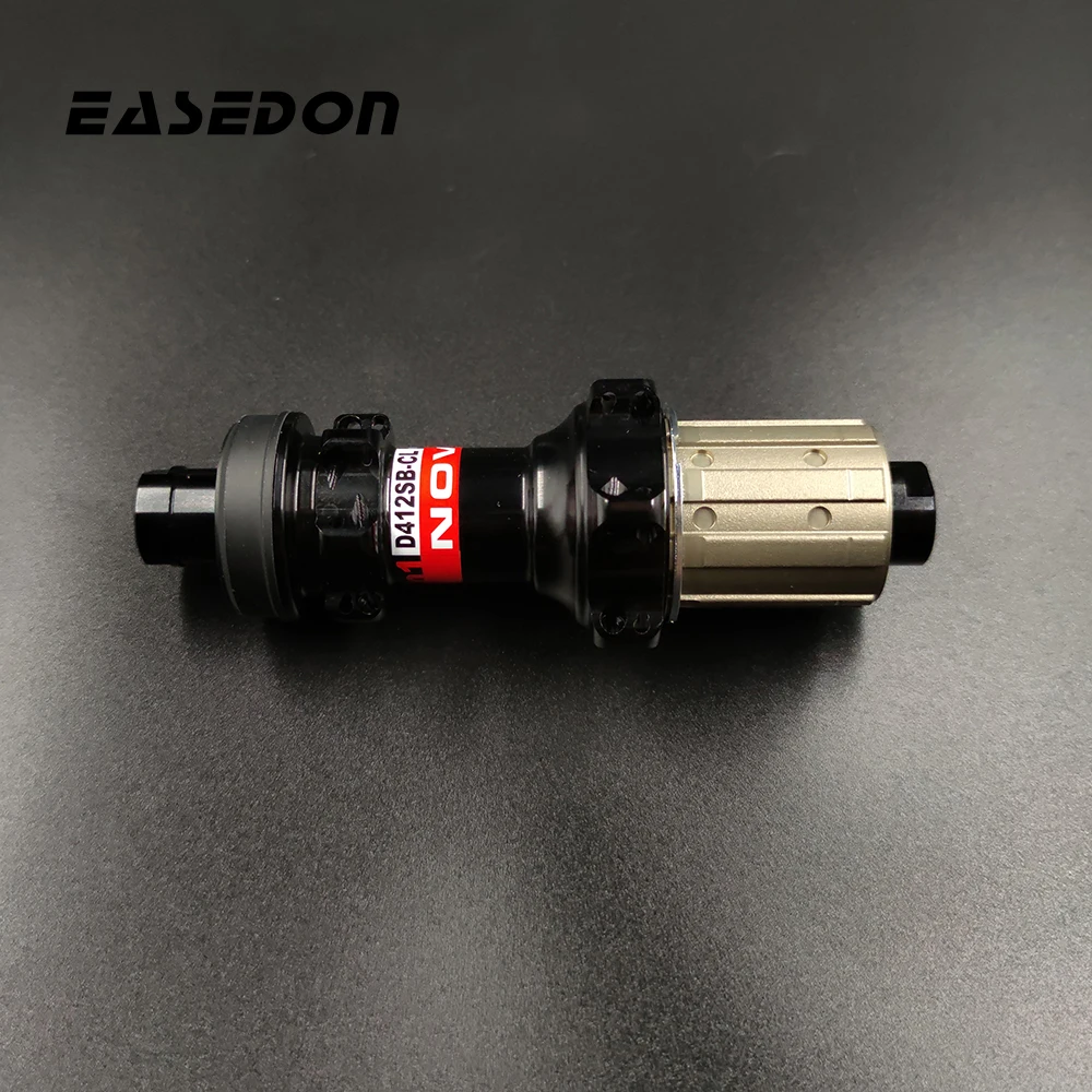 Novatec D412Sb-Cl Mozzo Di Bloccaggio Centrale Della Bicicletta Straight Pull Qr * 135Mm Thru Axle 12*142Mm Mtb Road Disc Brake Cubos Freehub Hg Xd Xd