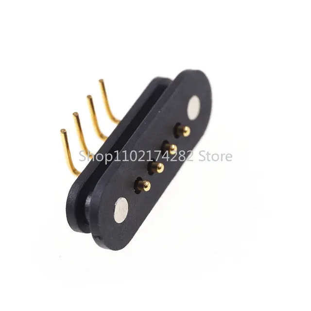 4 Tűs Mágneses Rugó Gyűszű 90 Fokos Hajlított Tű 2,5 Mm -Es Pálya Áram 2,0A 36 V - Image 5