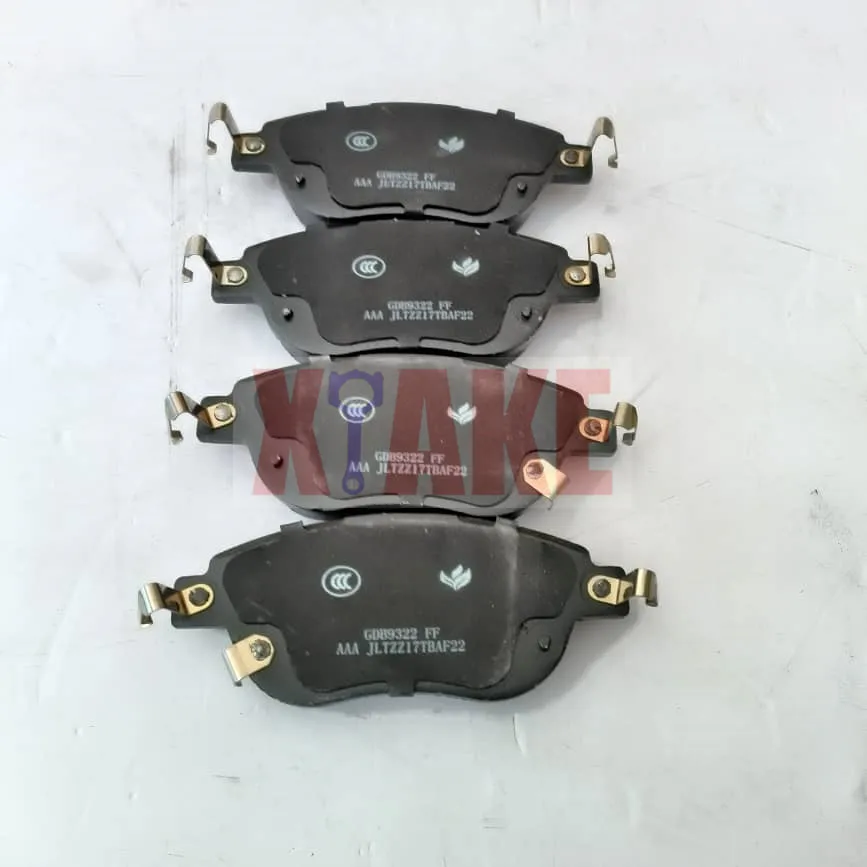 Auto Parts Brake System Rear Brake Pad Front Pad for Dongfeng Fengxing T5 EVO SX5G-3501-1-BY2125 SX5G-3502-1-BY2106 R