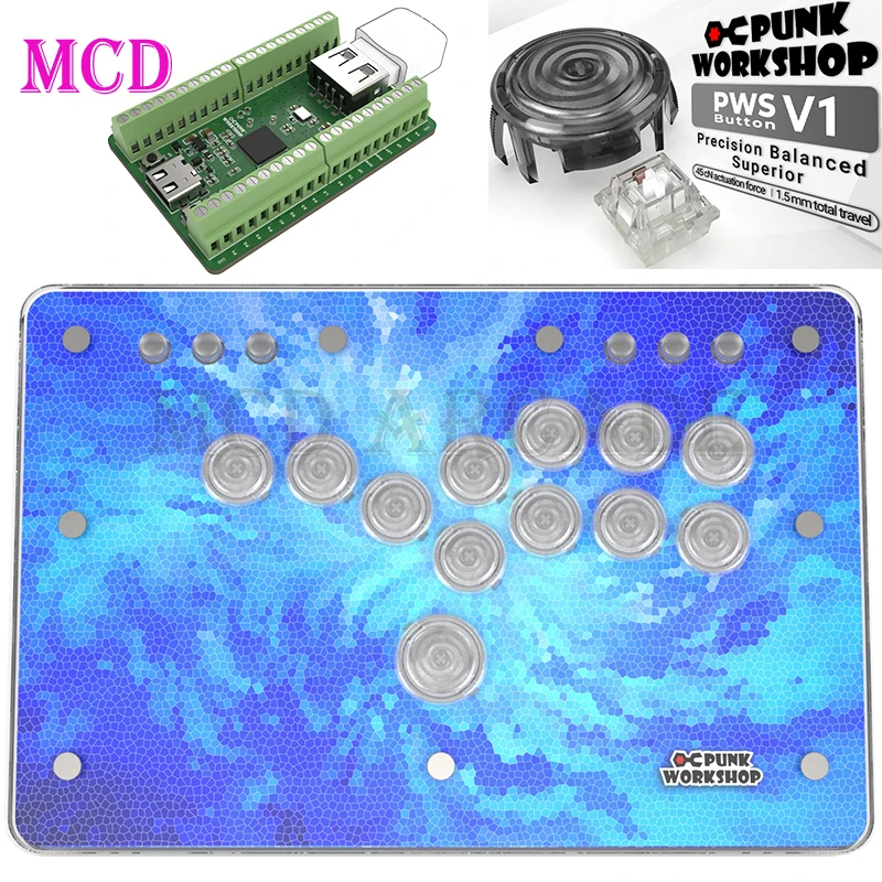 Punk Workshop Mini HitBox V2/V3 SOCD ファイティング