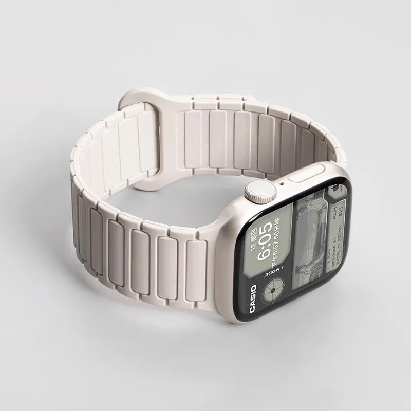 ตัวเลือกสินค้า สายซิลิโคน Apple Watch ยืดหยุ่นใส่สบาย หลายขนาด