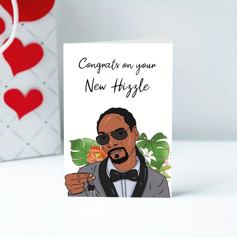 Gift Party Invitation Greeting Cards Happy Birthday Thank You DIY Decoration Blank Folding Message Card With Envelope