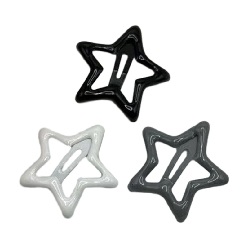 

Star Hairclip Women Girl Haipin Cool Girls Fixing Clip Practical Gadget NEW