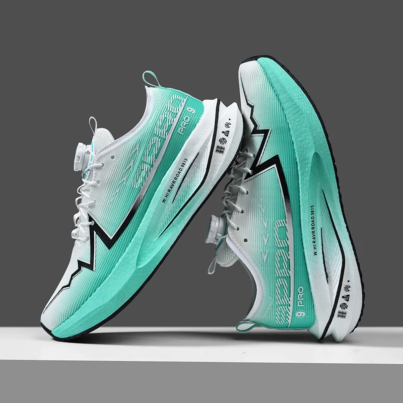 Unisex Breathable Mesh Running Shoes with Shock-Absorbing Sole