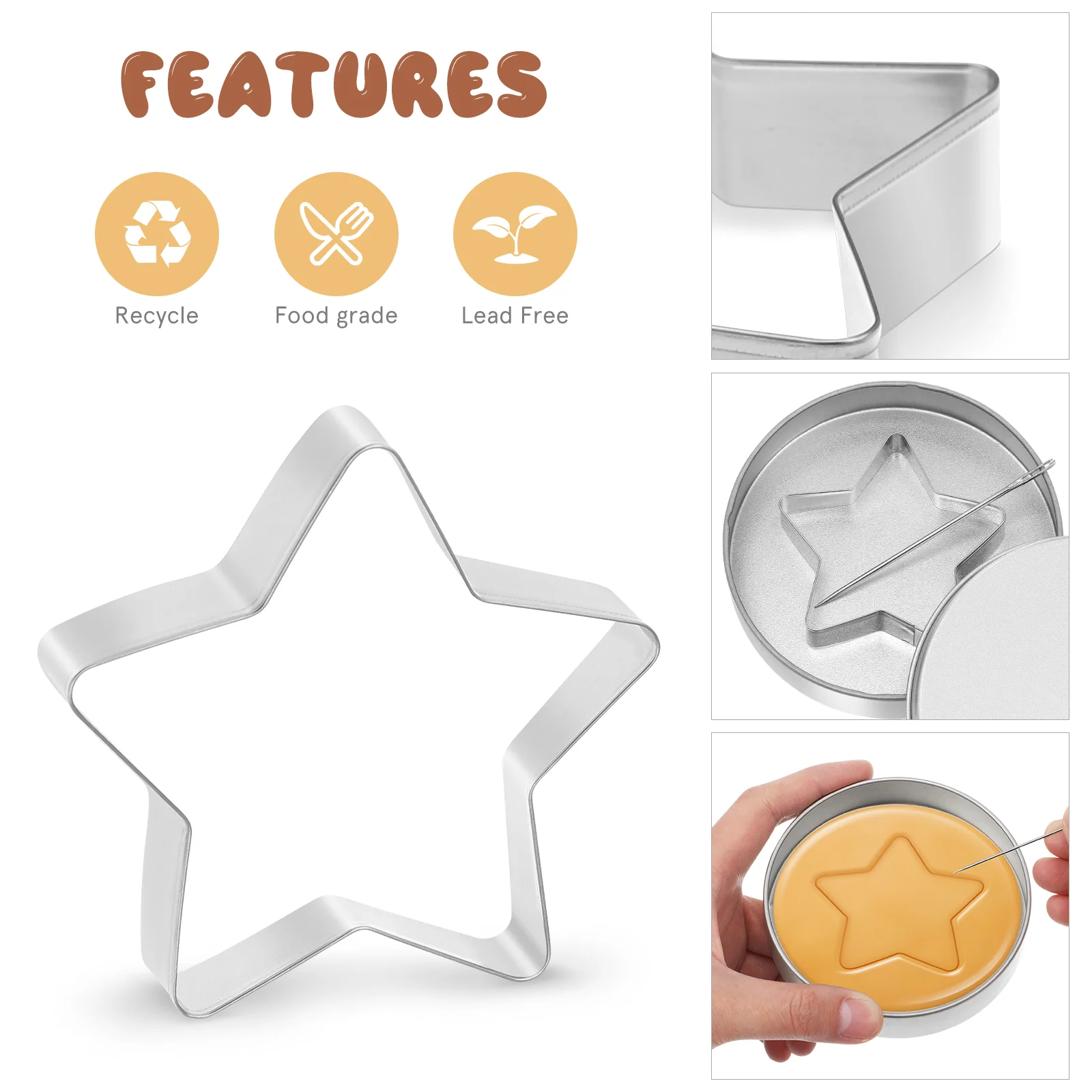 Umbrella Shape Sugar Pie Mold Cookie Stainless Steel Baking Tools Candy Cookies Maker Chocolate Fondant Kit Party cake mold