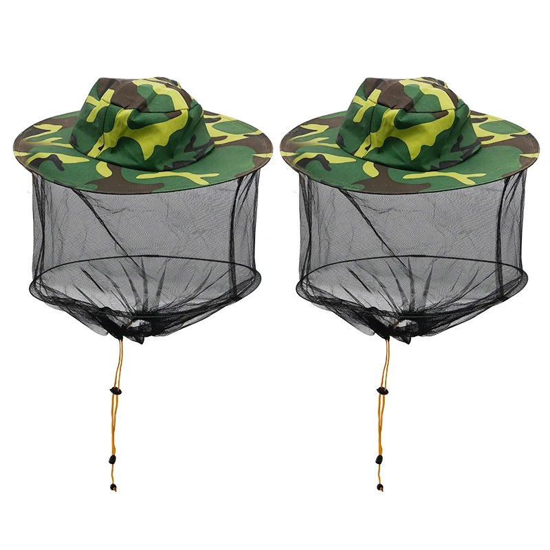Bee Hat Breathable Beekeepers Hat Beekeeper Hats With High Visibility Veil Face Protection Outdoor Bee Keeper Anti-mosquito