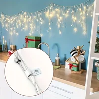 20PCS 304 Stainless Steel U-Shaped Cable Clips, Heavy Duty Single Hole Riding Clips for Wire, Cable and Pipe Fixing 3