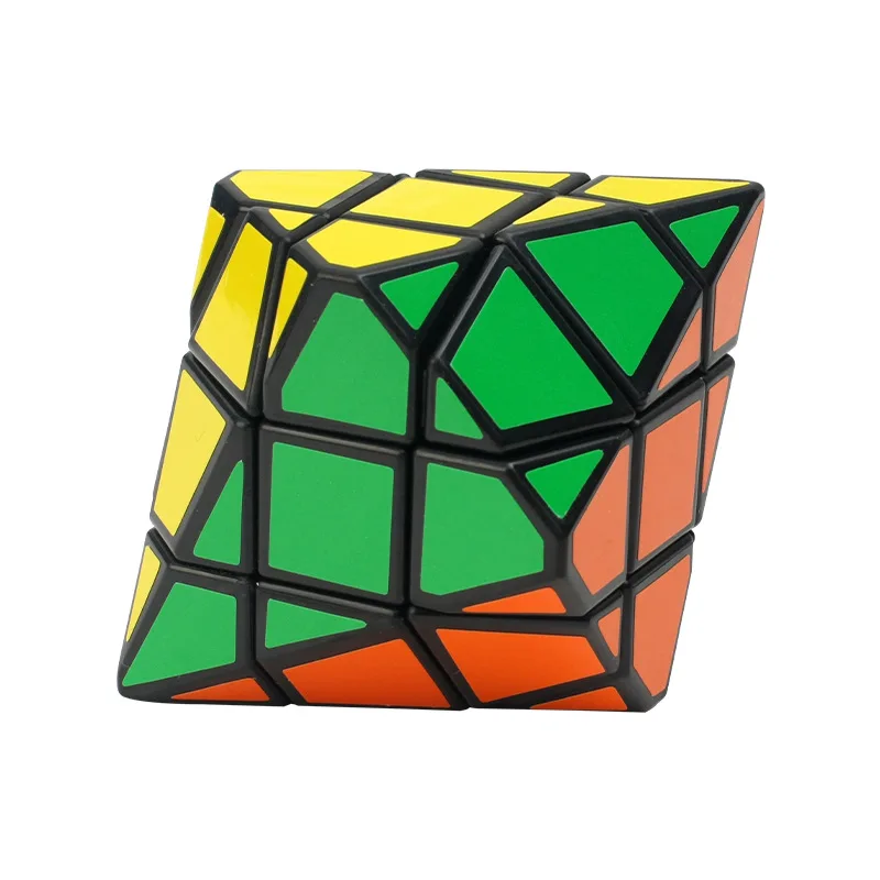 Diansheng Strange Shape Magic Cube Diamond UFO Cylindrical High Difficulty Cube Educational Toy Brain Teaser Twisty Puzzle
