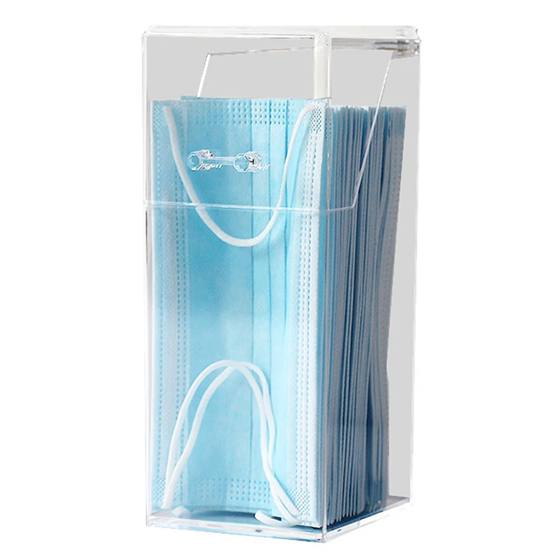 Dust-proof Tissue and Mask Storage Box with Lid - Household Wipes Dispenser and Wet Tissue Holder, Kitchen Seal Design