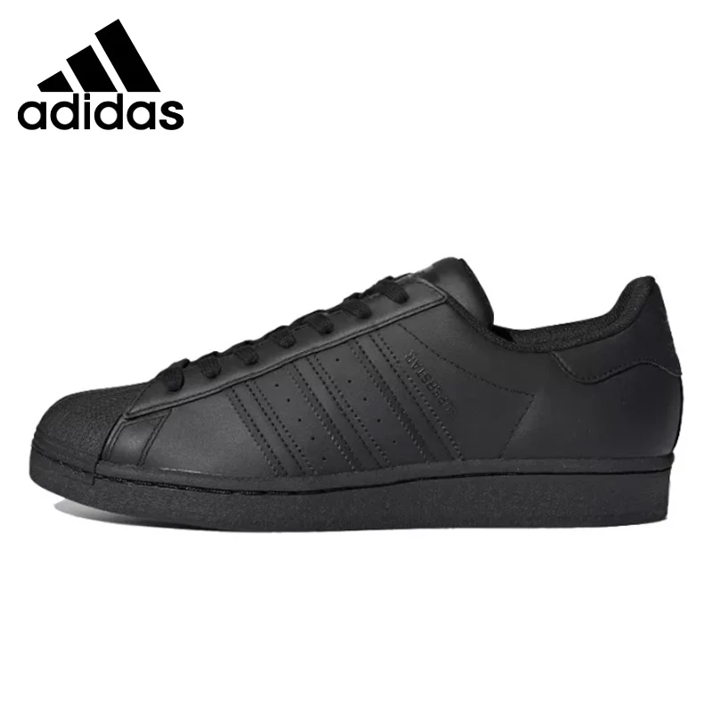 Adidas Superstar Zapatillas de Skateboard clásicas para mujer y hombre, color negro, EG4957| -