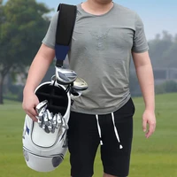  652D Golf Bag Strap Single Padded Shoulder Strap, Adjustable Thick Pad Straps Universal Replacement Quick Release Bag Strap 1