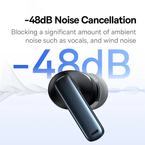 Baseus Bowie M2s ANC 이어폰 블루투스 5.3 액티브 노이즈 캔슬링-48dB 무선 헤드폰 지원 3D 공간 오디오 이어버드 2