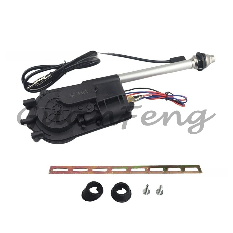 Antenna Telescopica per Auto, Antenna Elettrica Automatica per Segnale Veicolare, Antenna Radio con Telecomando Sollevabile