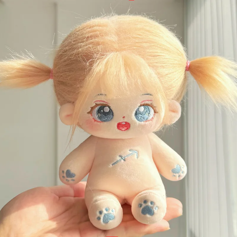 20cm Idol Doll Plush Twelve Zodiac Signs Cotton Star Dolls Kawaii Stuffed Baby Plushies Dolls Toys Fans Collection Children Gift 4